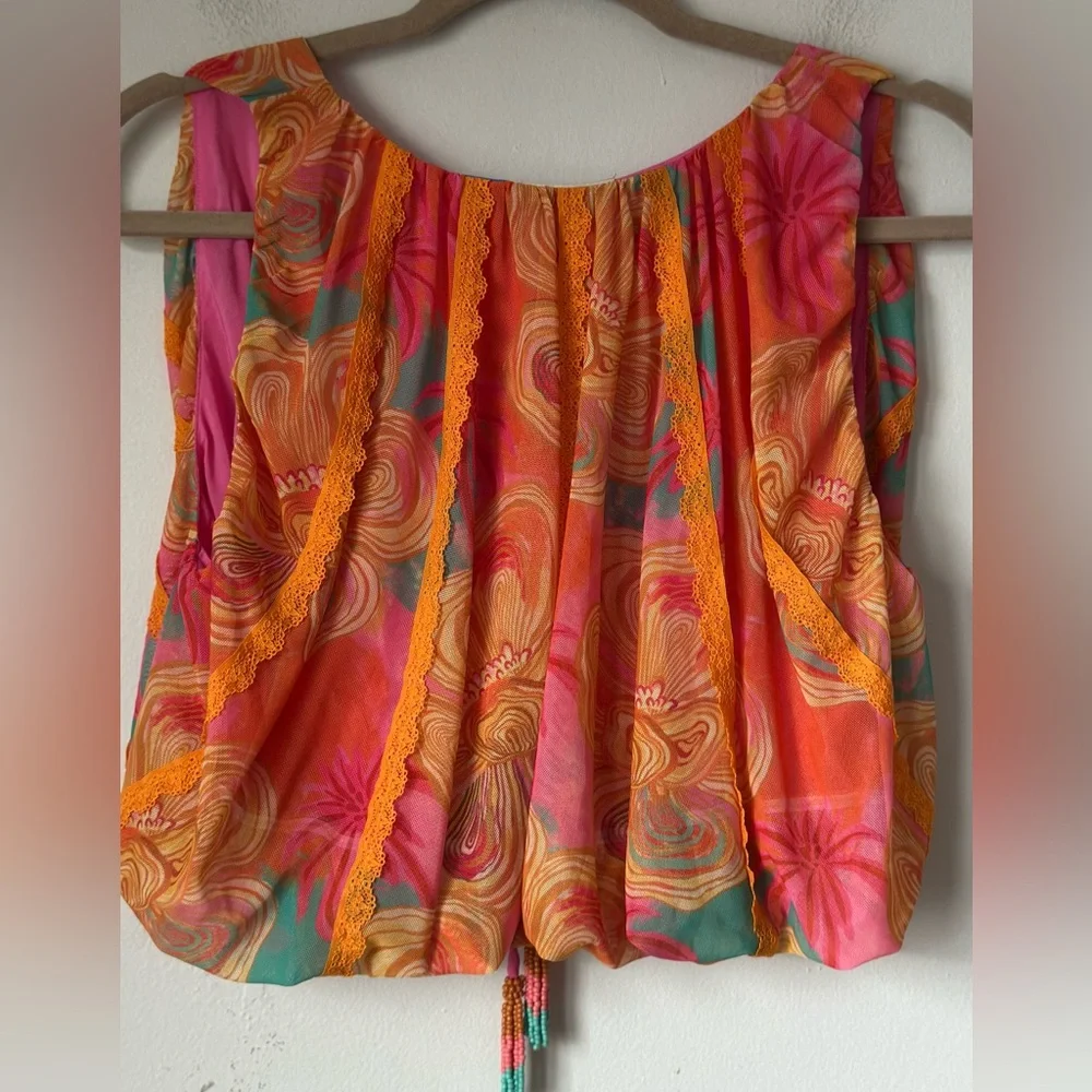 FARM Rio Multicolor Boho Blouse - Picture 10 of 13
